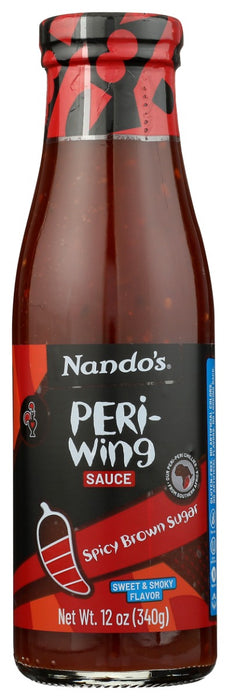 NANDO: Spicy Brown Sugar Peri Wing Sauce, 12 oz