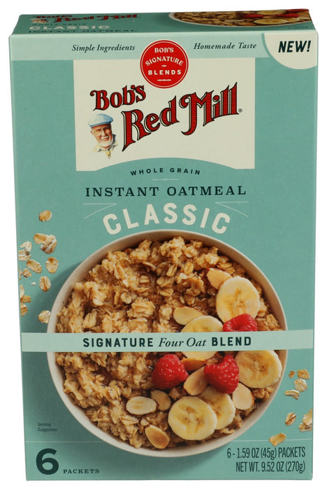 BOBS RED MILL: Classic Oatmeal, 9.52 oz