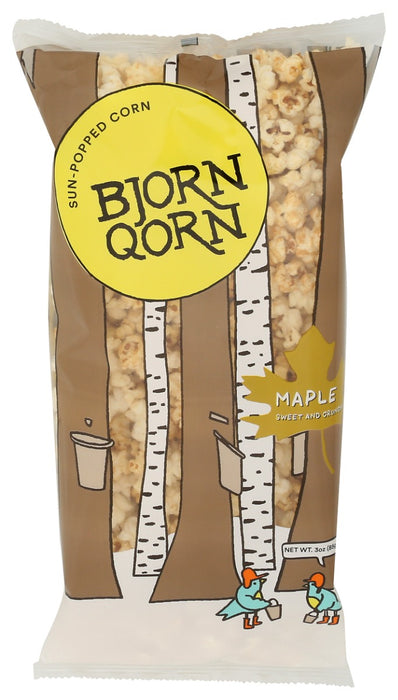BJORNQORN: Maple Popcorn, 3 oz