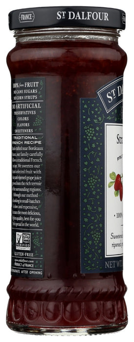 ST DALFOUR: Strawberry Fruit Spread, 10 oz