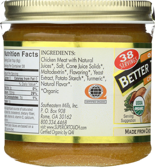 BETTER THAN BOUILLON: Organic Chicken Base, 8 oz