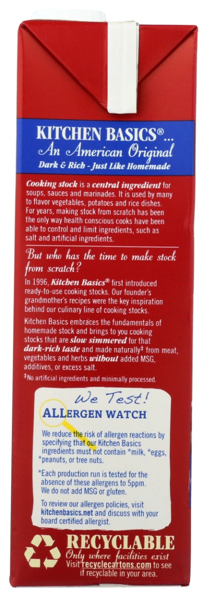 KITCHEN BASICS: Original Beef Stock, 32 oz
