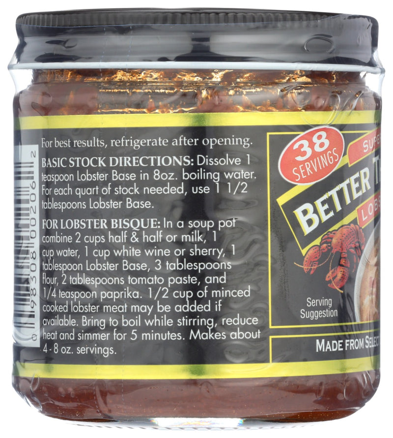 BETTER THAN BOUILLON: Lobster Base, 8 oz