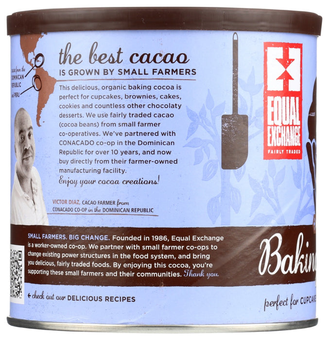 EQUAL EXCHANGE: Organic Baking Cocoa, 8 oz