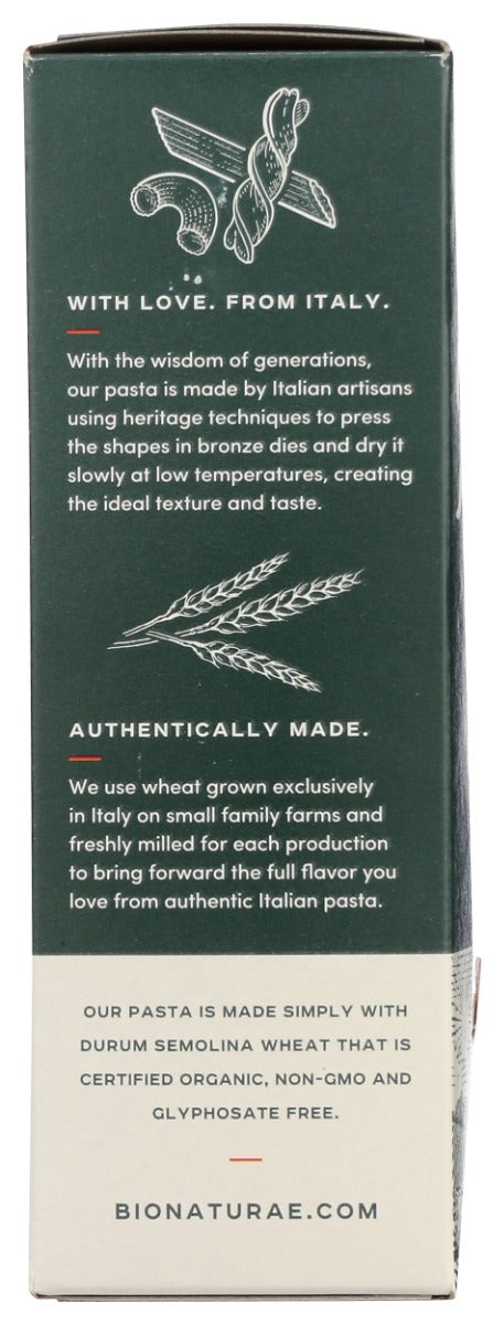 BIONATURAE: Organic Durum Semolina Rigatoni Pasta, 16 oz