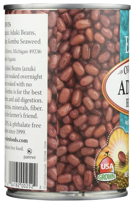 EDEN FOODS: Organic Aduki Beans, 15 oz
