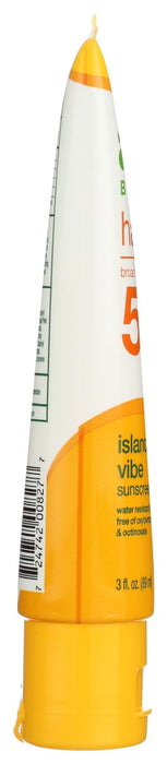 ALBA BOTANICA: Hawaiian Sunscreen Island Vibe Sunscreen Lotion SPF 50, 3 oz