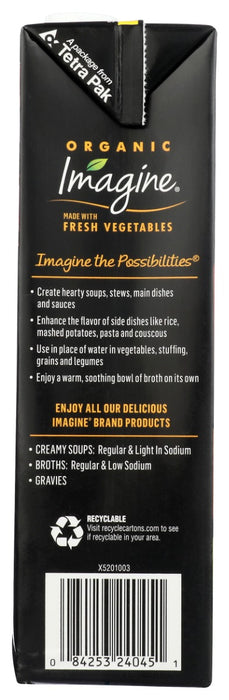 IMAGINE: Vegetarian No Chicken Broth, 32 oz