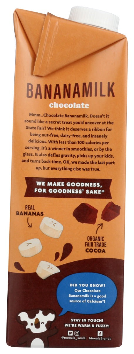 MOOALA: Chocolate Bananamilk, 32 fo