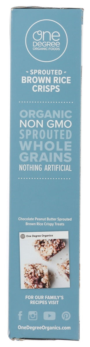 ONE DEGREE: Gluten Free Sprouted Brown Rice Crisps, 8 oz