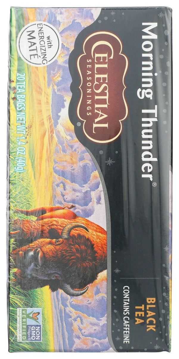 CELESTIAL SEASONINGS: Morning Thunder Black Tea, 20 bg