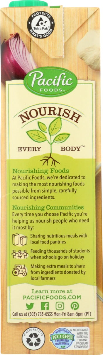 PACIFIC FOODS: Organic Beef Broth, 32 oz