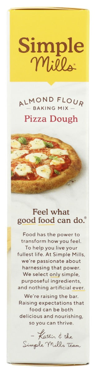SIMPLE MILLS: Pizza Dough Mix, 9.8 oz