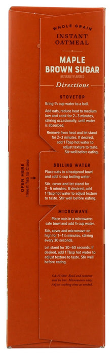 BOBS RED MILL: Maple Brown Sugar Oatmeal, 9.52 oz