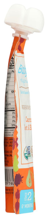 BABYLIFE ORGANICS: Carrot Pear Beet Blackberry Pouch, 3.5 oz