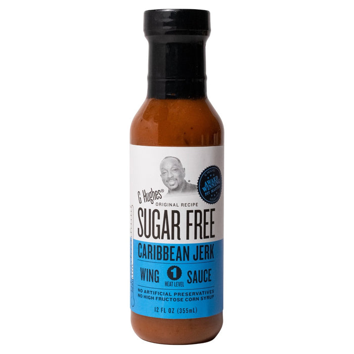 G HUGHES: Sauce Wing Caribbean Jerk, 12 oz - No Brand For Less 