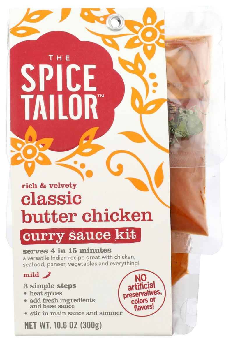 SPICE TAILOR: Classic Butter Chicken Sauce Kit, 10.6 oz