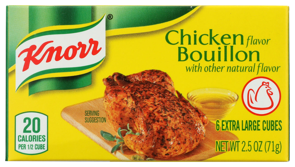 Easily intensify the flavor of your favorite recipes with our Chicken Bouillon, a delicious blend of chicken, parsley and spices. Take dishes like our Arroz Con Rajas to the next level with this simple addition. 
