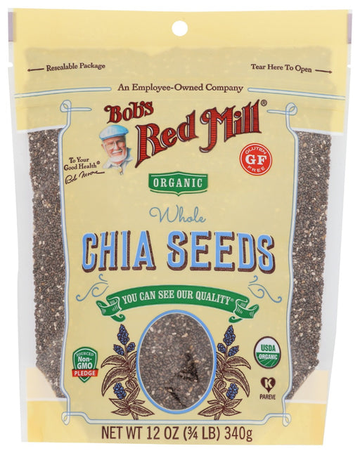 Our Organic Chia Seeds are tiny powerhouses packed full of omega-3 fatty acids, protein and fiber! Add these incredibly nutritious black chia seeds to smoothies, hot cereal, baked goods”even popcorn. Or make delicious, simple chia seed jam.
