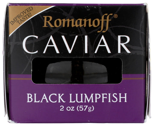 ROMANOFF: Black Lumpfish Caviar, 2 oz