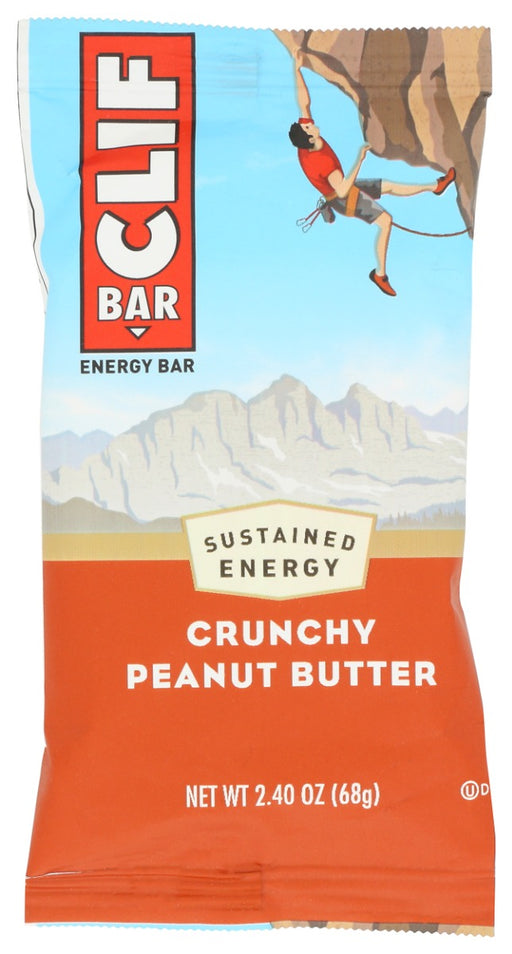 With organic rolled oats, crunchy, craveable peanuts, and 11 grams of protein, Crunchy Peanut Butter CLIF BAR® helps deliver the long-lasting energy you need to get going”or stay going so you can Feed Your Adventure®.
The Ultimate Energy Bar®