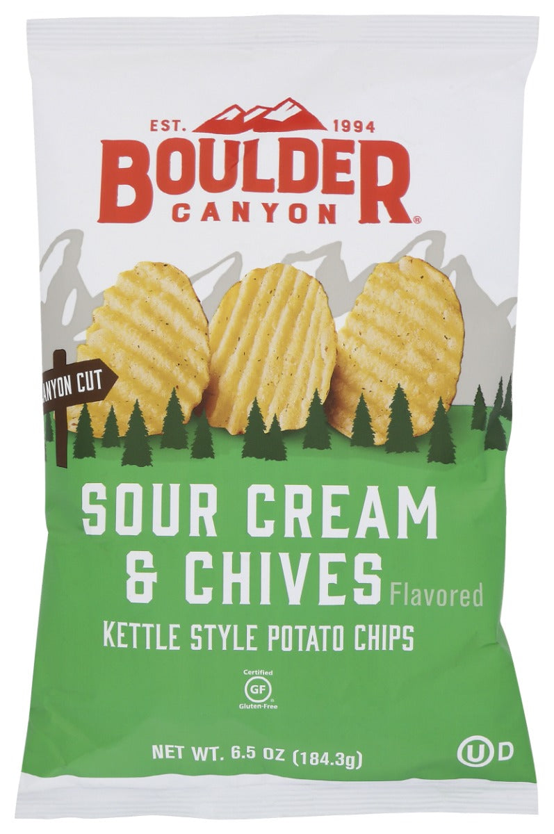 Just like all other Boulder Canyon products, these kettle cooked chips are made using only the finest all natural ingredients. So simple, yet so delicious.
