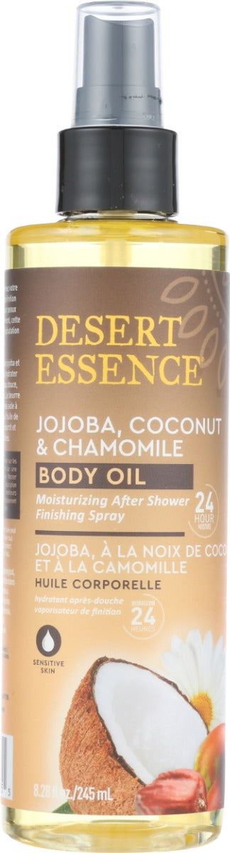 Formulated for dry skin, this after-shower finishing spray provides 24-hour moisture and a full-body glow. Lightweight yet deeply nourishing, it helps protect, smooth and soften skin with vitamin-rich Shea Butter, Jojoba Oil and Sweet Almond Oil. The luxurious oil blend also contains Vitamin E to help soothe your skin. Leaves your body silky, soft and simply luminous.