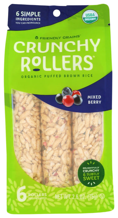 Finding a family friendly and guilt-free snack that's deliciously healthy as well as allergen and school safe shouldn't be a chore. That's why we make it our mission to bring our friends delicious Crunchy Rollers in a variety of flavors everyone will love.