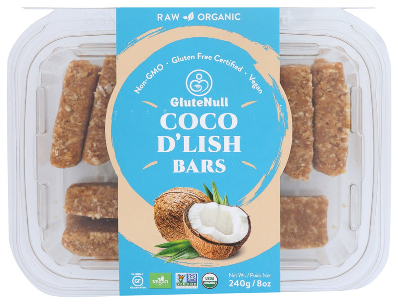 GLUTENULL: Coco D Lish Bars, 8 oz