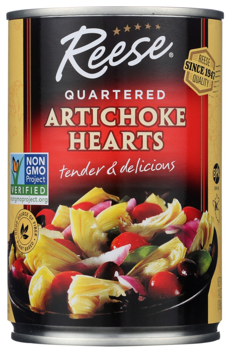 It also makes for a satisfying side dish, whether roasted with a little olive oil or as the main ingredient in an artichoke dip. These artichokes are cut into quarters for easier cooking.