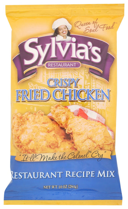 SYLVIAS: Crispy Fried Chicken Mix, 10 oz