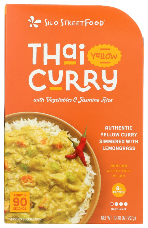 SILO STREETFOOD: Thai Yellow Curry with Vegetables and Jasmine Rice, 10.48 oz