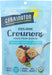 
EASY TO ENJOY “ Organic, Gluten Free &amp; Vegan crouton alternative.
QUINOA BASE “ Made from Crispy, Puffed Quinoa. Blended with special seasonings to create 3 different and delicious flavors then baked to perfection.
CLEAN LABEL “ each flavor has less than 7 ingredients
TASTY ADDITION “ Upgrade your salads and soups or eat as a Crunchy Snack!
