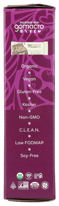 GOMACRO: Peanut Butter Chocolate Chip Mini 8Pk, 7.2 oz