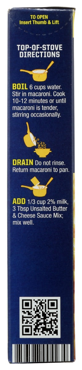 MUSCLE MAC: Mac and Cheese Original Cheddar, 6.75 oz