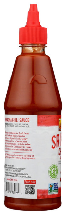 LEE KUM KEE: Sriracha Chili Sauce, 18 oz