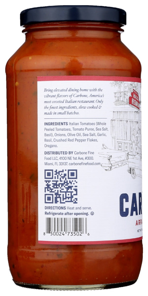 CARBONE: Arrabbiata Sauce, 24 oz