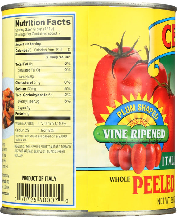 CENTO: Italian Style Whole Peeled Tomatoes, 28 oz