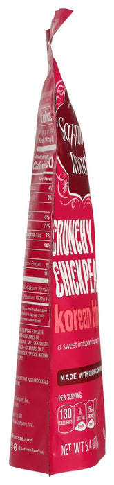SAFFRON ROAD: Korean BBQ Crunchy Chickpeas, 5.4 oz