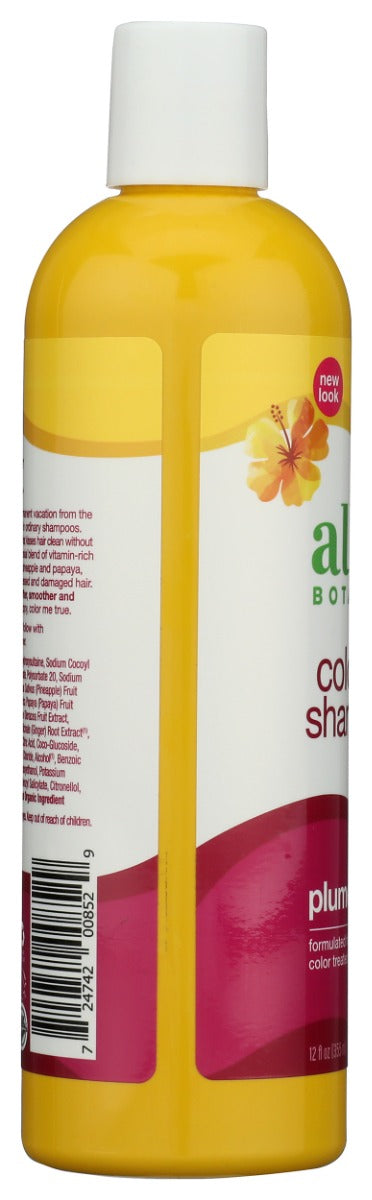 ALBA BOTANICA: Colorific Shampoo Plumeria, 12 oz