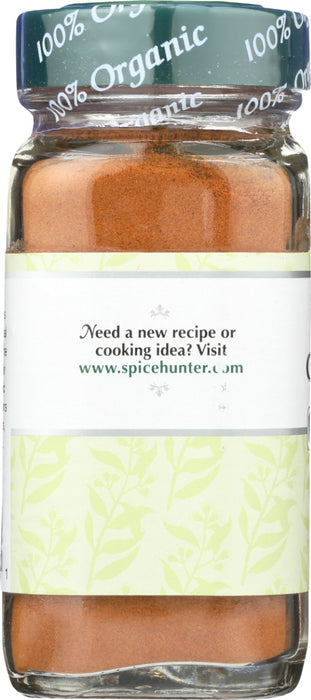 SPICE HUNTER: Cinnamon Organic Ground, 1.7 oz