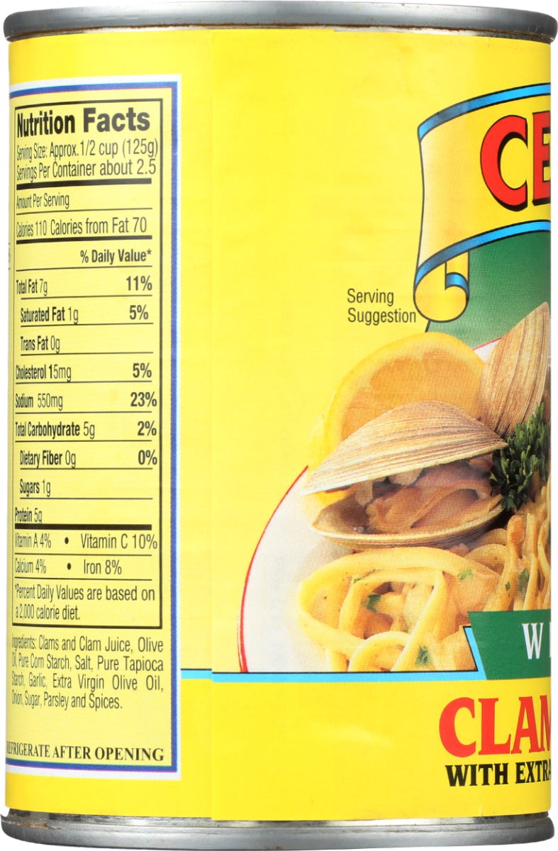 CENTO: White Clam Sauce, 10.5 oz