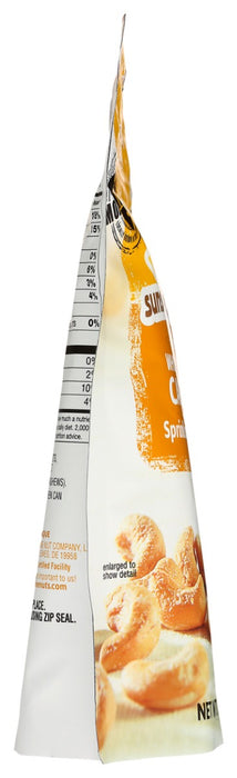 SUNSHINE NUT COMPANY: Whole Roasted Cashews Sprinkling of Salt, 7 oz