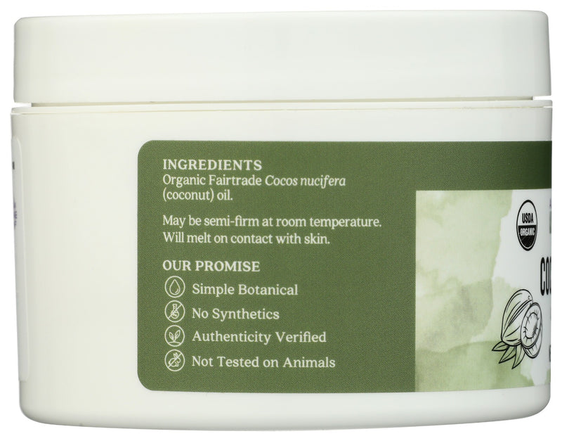 AURA CACIA: Organic Unrefined Coconut Oil, 6.25 fo