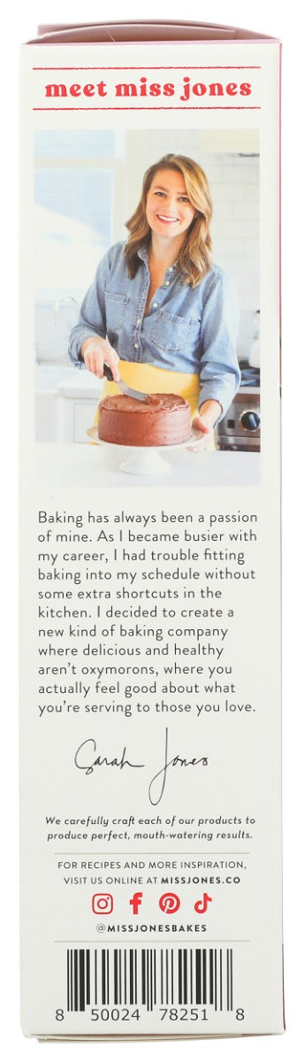 MISS JONES BAKING CO: Gluten Free Cinnamon Sugar Donut Muffin Kit, 14.5 oz