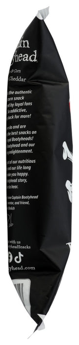 CAPTAIN BOOTYHEAD: Puffed Rice and Corn Extra White Cheddar, 4 oz