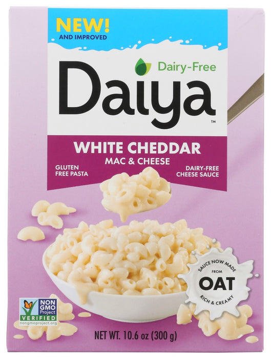 Sit back and unwind with a big bowl of deliciousness. Our dairy-free White Cheddar is super rich, super creamy, and bursting with cheesy goodness in every bite. And here's the best part: it'll be ready in literally minutes.