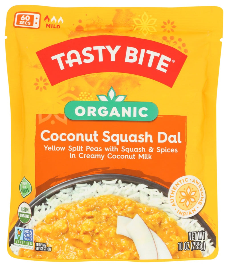 TASTY BITE: Organic Coconut Squash Dal, 10 oz