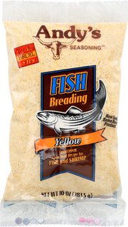 ANDYS: Yellow Fish Breading, 10 oz
