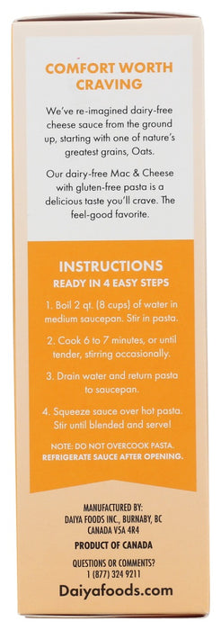 DAIYA: Cheddar Style Mac and Cheeze, 10.6 oz